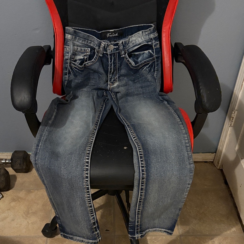Men's Relaxed Fit Blue Jeans